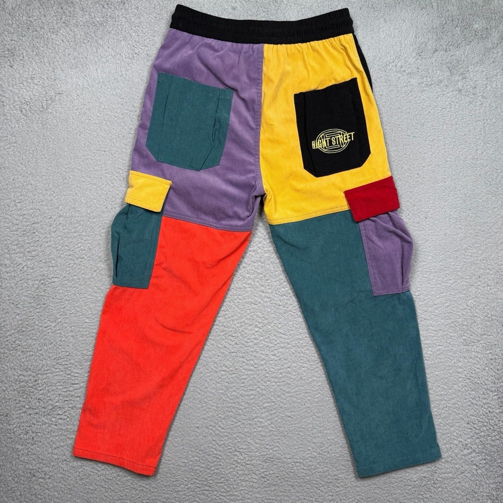 Aelfric Eden Corduroy Patchwork Cargo Pants - Picture 6 of 7